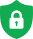 Grünes Schild-Symbol mit Schloss – steht für den schnellen Zero-Day-Schutz von Greenbone